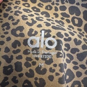 Alo leopard print leggings